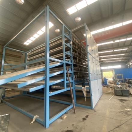 Sécheur de placage à rouleaux